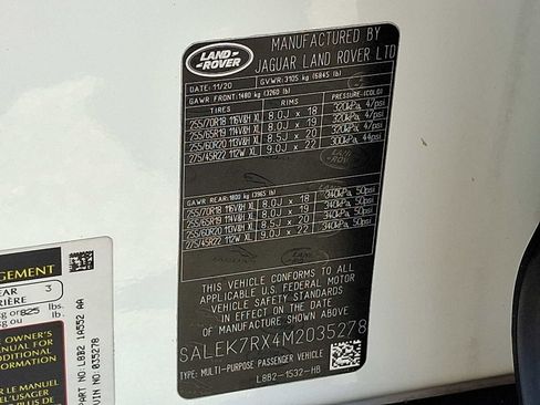 Used 2021 Land Rover Defender 110 AWD/4WD image 27