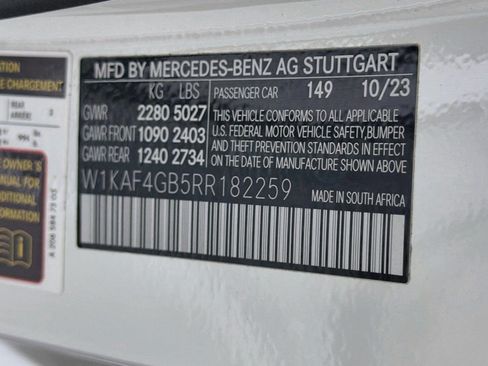 Certified 2024 Mercedes-Benz C 300 Sedan image 24