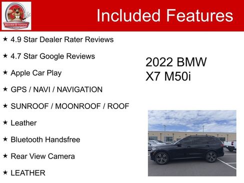 Used 2022 BMW X7 M50i image 5