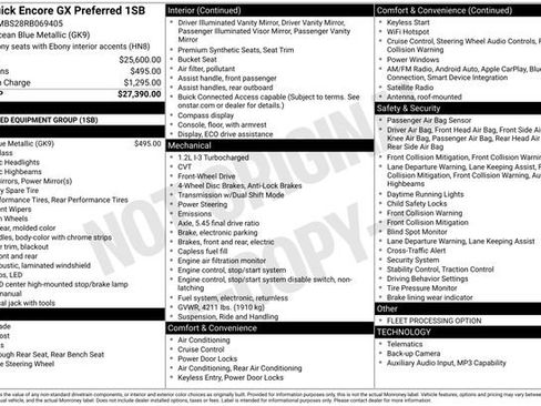 Used 2024 Buick Encore GX Preferred FWD image 7