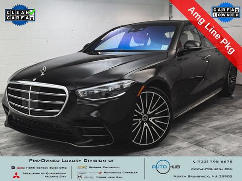Used 2023 Mercedes-Benz S 500 4MATIC w/ AMG Line image 1
