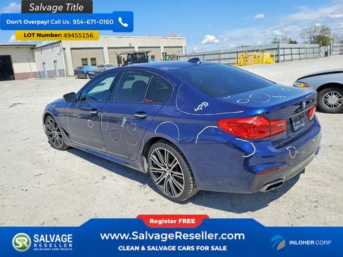 Used 2017 BMW 540i xDrive AWD/4WD image 3
