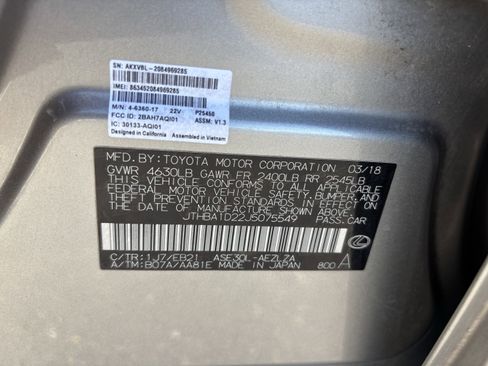 Used 2018 Lexus IS 300 w/ Accessory Package image 30