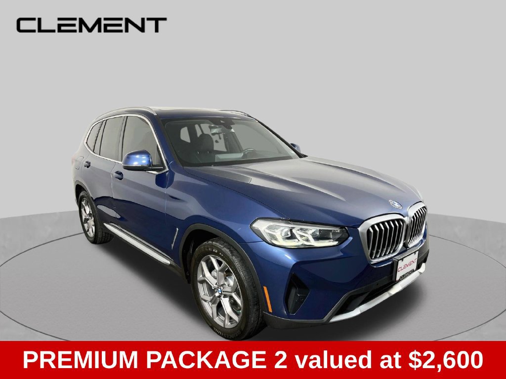 Used 2022 BMW X3 sDrive30i w/ Premium Package 2 RWD image 3