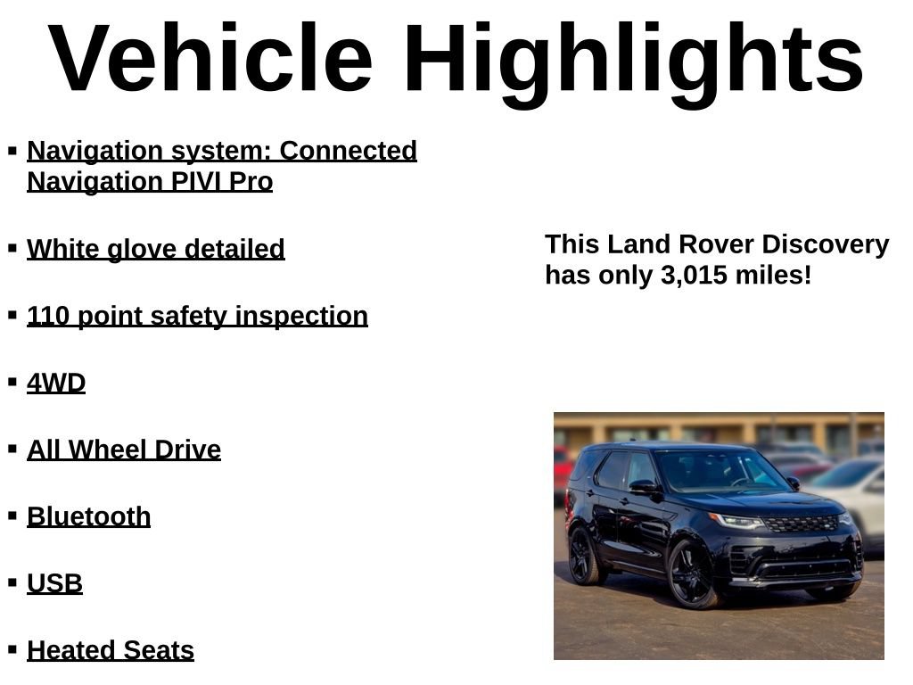 Used 2025 Land Rover Discovery Dynamic SE AWD/4WD image 29