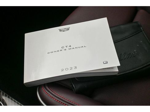Certified 2023 Cadillac CT4 V w/ LPO, ONYX Package image 55