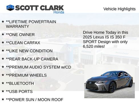 Used 2025 Lexus IS 350 F Sport image 11