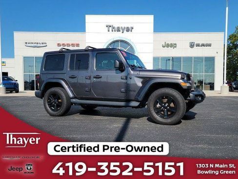Certified 2020 Jeep Wrangler Unlimited Sahara AWD/4WD image 1