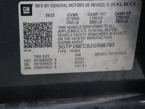 Used 2018 GMC Sierra 1500 SLT w/ Texas SLT Premium Package image 41