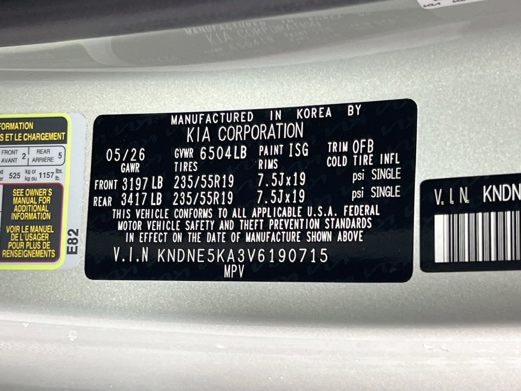 New 2027 Kia Carnival SX Prestige FWD image 29