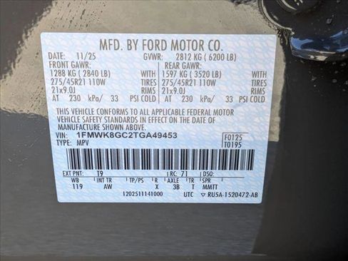 New 2026 Ford Explorer ST w/ Sun And Sound Package AWD/4WD image 18