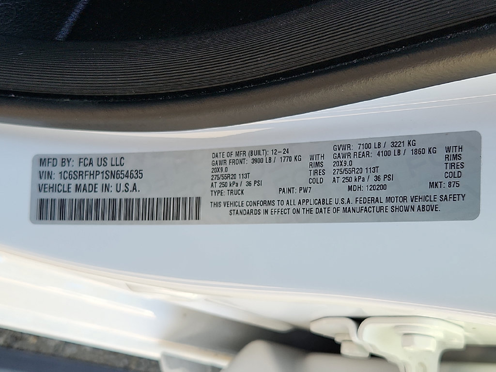 Used 2025 RAM 1500 Limited AWD/4WD image 29