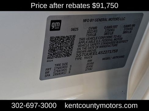 New 2025 GMC Sierra 1500 AT4 w/ AT4 Premium Package image 24