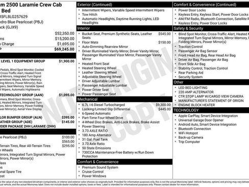 Used 2020 RAM 2500 Laramie AWD/4WD image 11