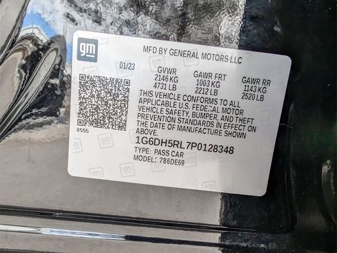 Certified 2023 Cadillac CT4 V w/ Navigation Package image 33