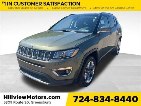 Certified 2019 Jeep Compass Limited AWD/4WD image 1