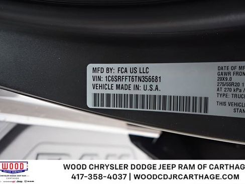 New 2026 RAM 1500 4x4 Crew Cab image 16