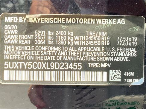 Used 2020 BMW X3 xDrive30i w/ M Sport Package 2 AWD/4WD image 34