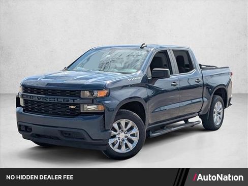 Used 2022 Chevrolet Silverado 1500 Custom RWD image 1