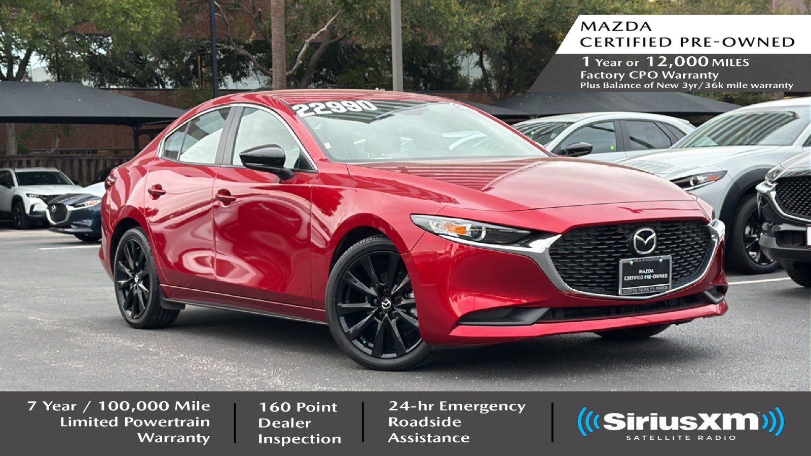 Certified 2024 MAZDA MAZDA3 s FWD image 1