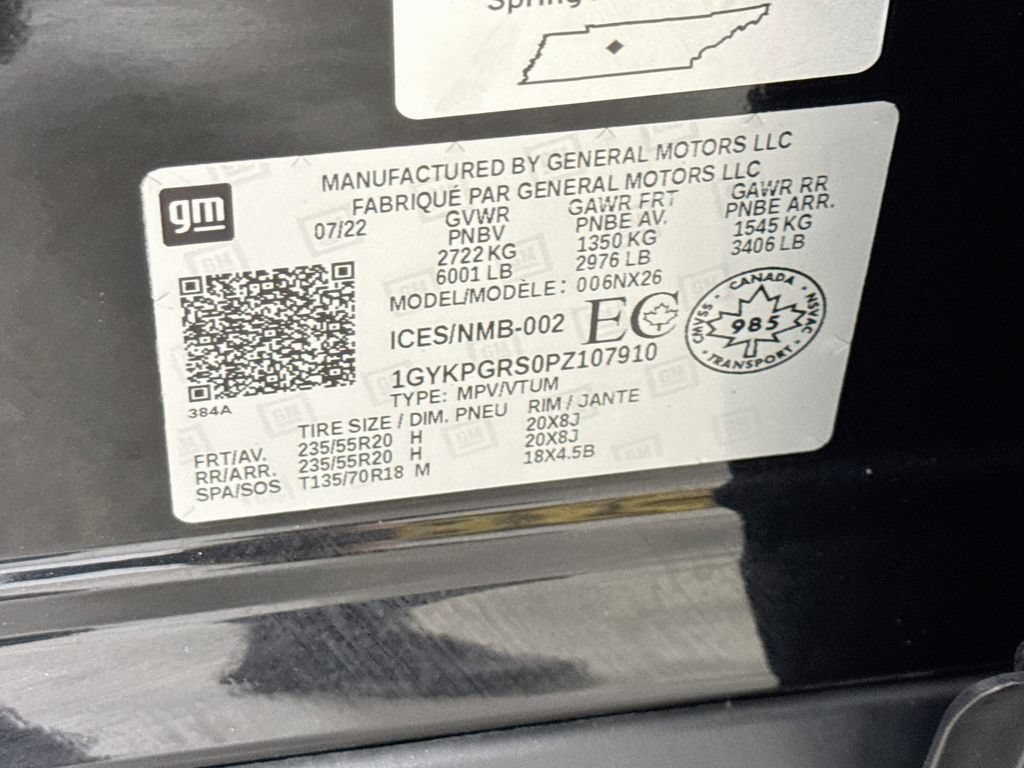 Used 2023 Cadillac XT6 Sport w/ Technology Package AWD/4WD image 36