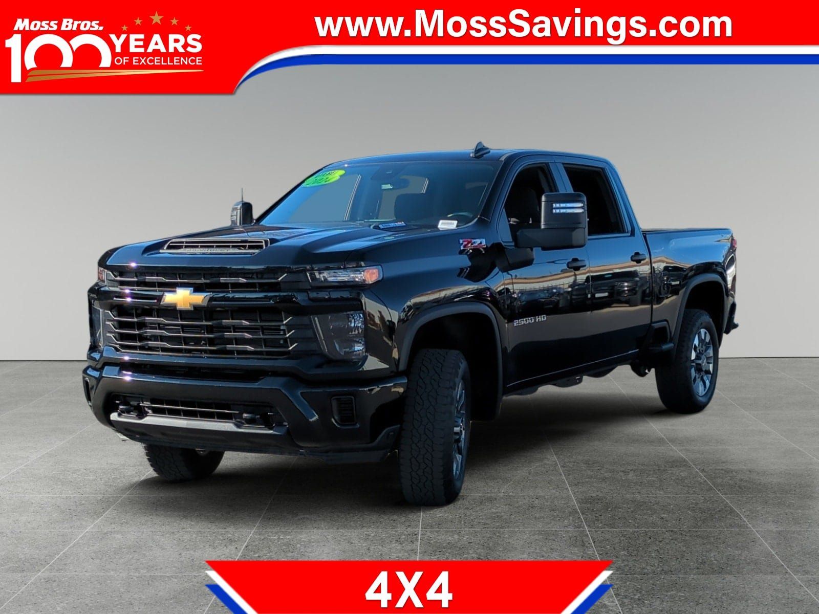 Used 2024 Chevrolet Silverado 2500 Custom w/ Custom Value Package AWD/4WD image 1