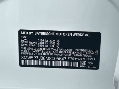 Used 2021 BMW 330e w/ Premium Package RWD image 20