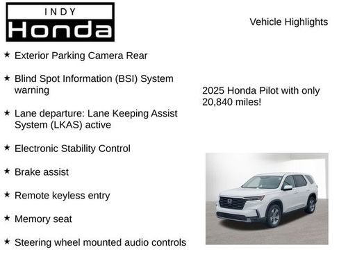Used 2025 Honda Pilot EX-L image 7