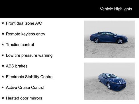 Certified 2025 Toyota Camry LE FWD image 6