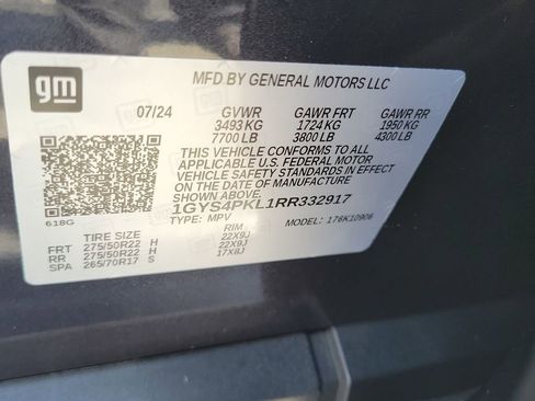 Certified 2024 Cadillac Escalade ESV Sport w/ Touring Package AWD/4WD image 34