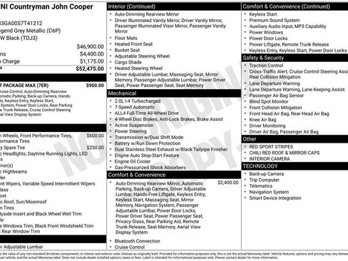 Used 2025 MINI Cooper Countryman John Cooper Works w/ Comfort Package Max AWD/4WD image 1
