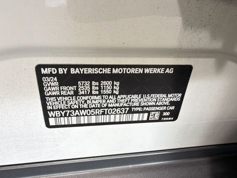 Used 2024 BMW i4 eDrive40 w/ Premium Package RWD image 12