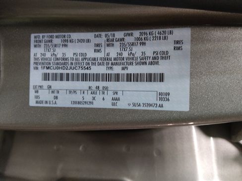 Used 2018 Ford Escape SEL FWD image 33