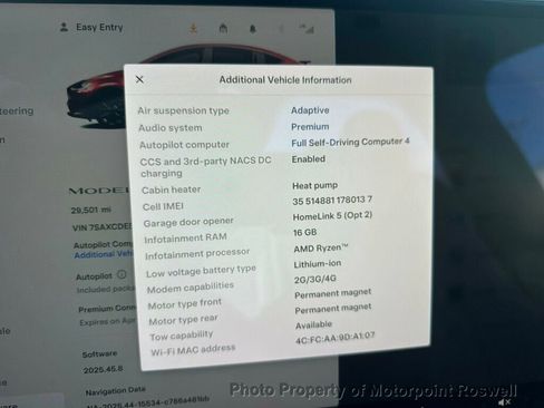Used 2024 Tesla Model X AWD/4WD image 8