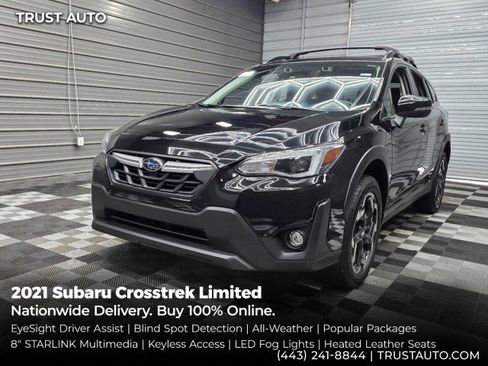 Used 2021 Subaru Crosstrek 2.5i Limited w/ Popular Package #4 AWD/4WD image 1