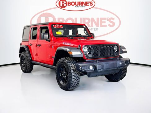 Used 2025 Jeep Wrangler Unlimited Sport S 4xe AWD/4WD image 1