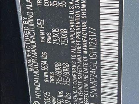 Certified 2025 Hyundai Santa Fe SEL FWD image 30