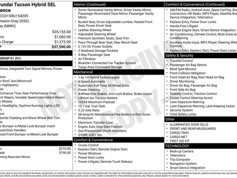 Used 2024 Hyundai Tucson SEL image 3