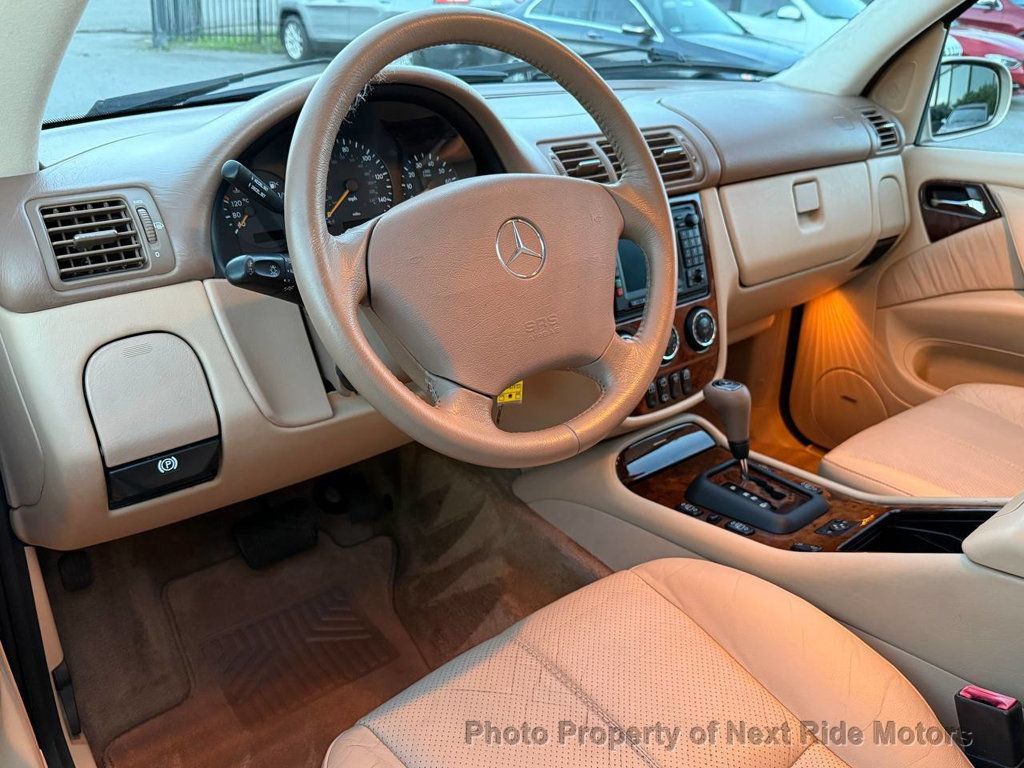 Used 2002 Mercedes-Benz ML 320 4MATIC image 13