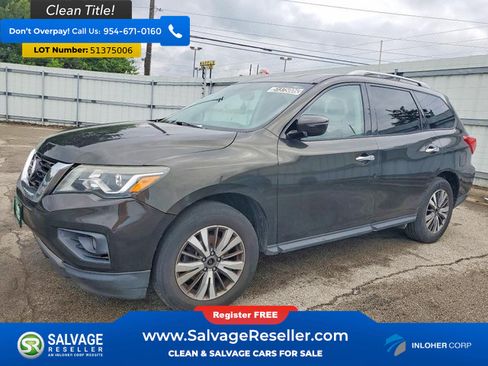 Used 2017 Nissan Pathfinder SV AWD/4WD image 1
