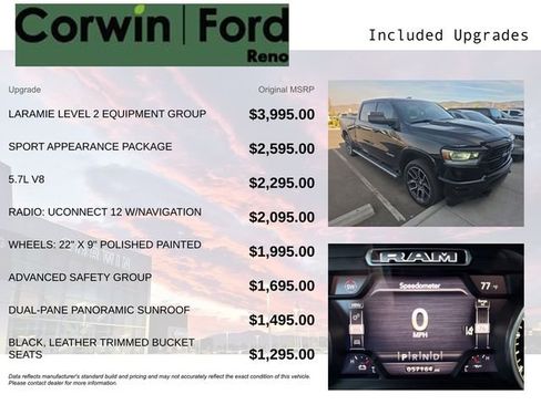 Used 2021 RAM 1500 Laramie image 3