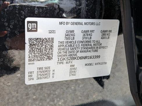 Used 2022 GMC Yukon SLT w/ SLT Premium Package AWD/4WD image 28