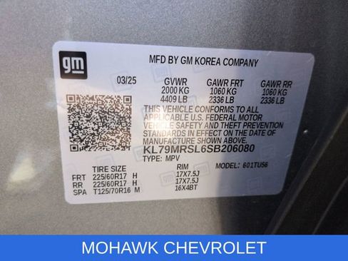 Used 2025 Chevrolet TrailBlazer LT w/ Driver Confidence Package AWD/4WD image 33