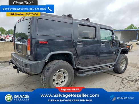 Used 2003 HUMMER H2 w/ Preferred Equipment Group AWD/4WD image 4