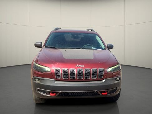 Used 2021 Jeep Cherokee Trailhawk w/ Technology Group AWD/4WD image 2