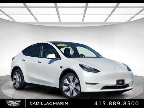 Used 2021 Tesla Model Y Long Range AWD/4WD image 1