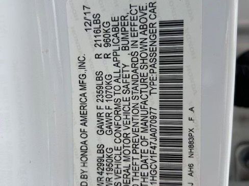 Used 2018 Honda Accord EX image 22