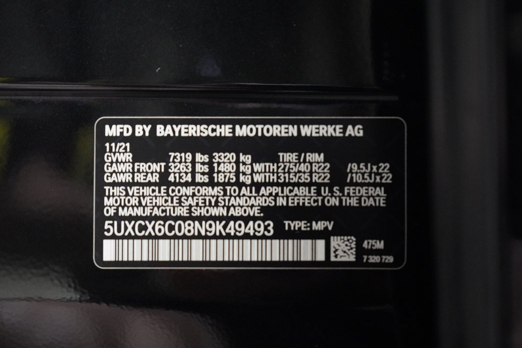 Used 2022 BMW X7 M50i w/ Executive Package AWD/4WD image 37