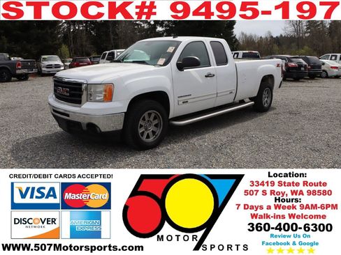 Used 2011 GMC Sierra 1500 SLE w/ Power Tech Package AWD/4WD image 2