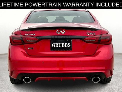 Certified 2024 INFINITI Q50 Red Sport 400 w/ Carbon Fiber Package AWD/4WD image 5
